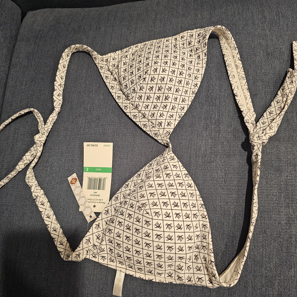 Patterned Bikini Top - Picture 2 of 5